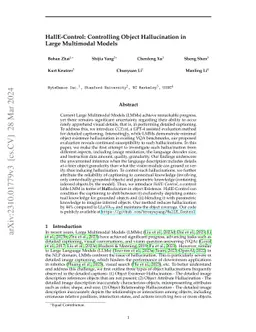 HallE-Control: Controlling Object Hallucination in Large Multimodal
  Models