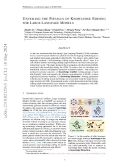 Unveiling the Pitfalls of Knowledge Editing for Large Language Models