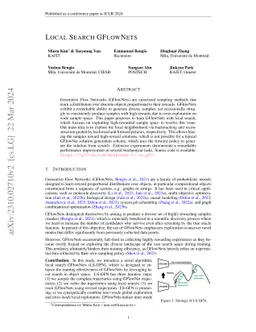 Local Search GFlowNets