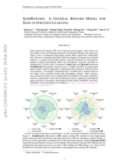 SemiReward: A General Reward Model for Semi-supervised Learning