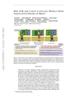 How FaR Are Large Language Models From Agents with Theory-of-Mind?