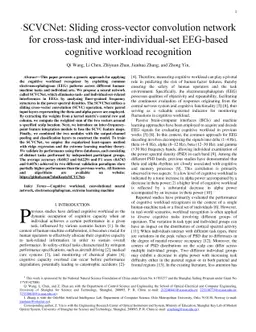 SCVCNet: Sliding cross-vector convolution network for cross-task and
  inter-individual-set EEG-based cognitive workload recognition