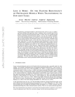 From Channel Bias to Feature Redundancy: Uncovering the "Less is More" Principle in Few-Shot Learning