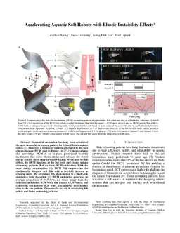 Accelerating Aquatic Soft Robots with Elastic Instability Effects