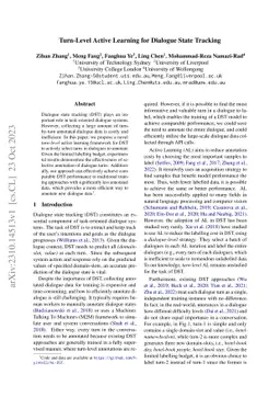 Turn-Level Active Learning for Dialogue State Tracking