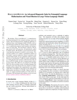 HallusionBench: An Advanced Diagnostic Suite for Entangled Language
  Hallucination and Visual Illusion in Large Vision-Language Models