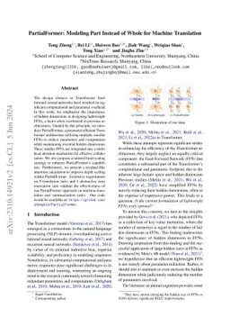 PartialFormer: Modeling Part Instead of Whole for Machine Translation