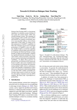 Towards LLM-driven Dialogue State Tracking