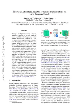 S3Eval: A Synthetic, Scalable, Systematic Evaluation Suite for Large
  Language Models
