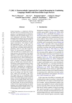 LINC: A Neurosymbolic Approach for Logical Reasoning by Combining
  Language Models with First-Order Logic Provers