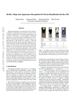 ShARc: Shape and Appearance Recognition for Person Identification
  In-the-wild