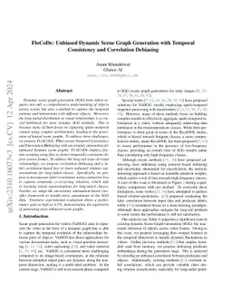 FloCoDe: Unbiased Dynamic Scene Graph Generation with Temporal
  Consistency and Correlation Debiasing