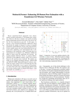 MotionAGFormer: Enhancing 3D Human Pose Estimation with a
  Transformer-GCNFormer Network