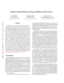 Gramian Attention Heads are Strong yet Efficient Vision Learners