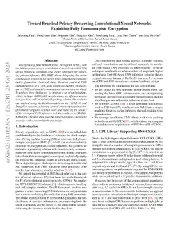 Toward Practical Privacy-Preserving Convolutional Neural Networks
  Exploiting Fully Homomorphic Encryption