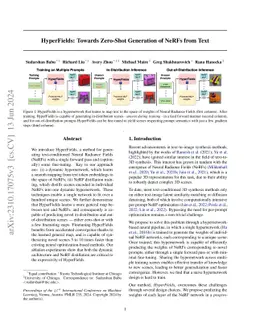 HyperFields: Towards Zero-Shot Generation of NeRFs from Text