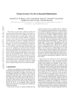 Virtual Accessory Try-On via Keypoint Hallucination