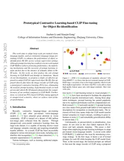 Prototypical Contrastive Learning-based CLIP Fine-tuning for Object Re-identification