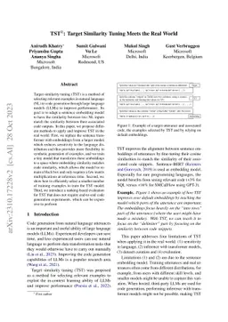 TST$^\mathrm{R}$: Target Similarity Tuning Meets the Real World