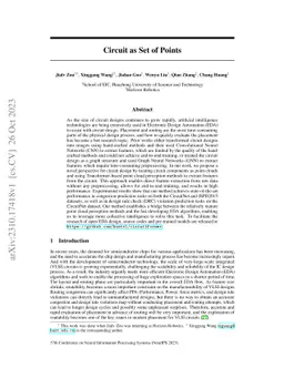 Circuit as Set of Points