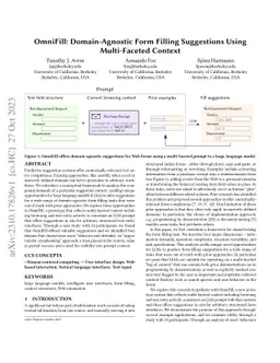 OmniFill: Domain-Agnostic Form Filling Suggestions Using Multi-Faceted
  Context
