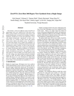 ZeroNVS: Zero-Shot 360-Degree View Synthesis from a Single Image