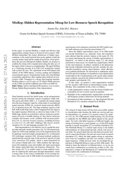 MixRep: Hidden Representation Mixup for Low-Resource Speech Recognition