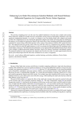 Differentiable DG with Neural Operator Source Term Correction
