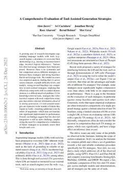 A Comprehensive Evaluation of Tool-Assisted Generation Strategies