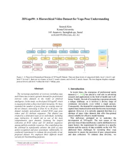 3DYoga90: A Hierarchical Video Dataset for Yoga Pose Understanding