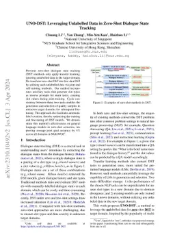 UNO-DST: Leveraging Unlabelled Data in Zero-Shot Dialogue State Tracking