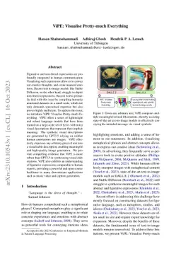 ViPE: Visualise Pretty-much Everything