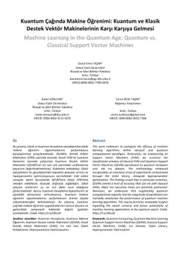 Machine Learning in the Quantum Age: Quantum vs. Classical Support
  Vector Machines