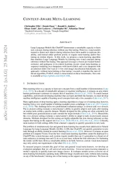 Context-Aware Meta-Learning