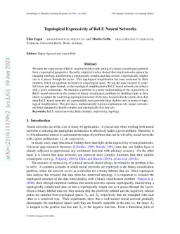 Topological Expressivity of ReLU Neural Networks