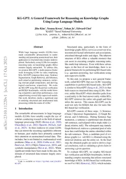 KG-GPT: A General Framework for Reasoning on Knowledge Graphs Using
  Large Language Models