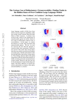 The Curious Case of Hallucinatory (Un)answerability: Finding Truths in
  the Hidden States of Over-Confident Large Language Models