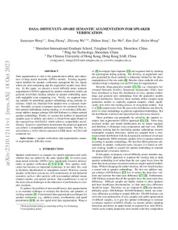 DASA: Difficulty-Aware Semantic Augmentation for Speaker Verification