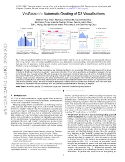 VisGrader: Automatic Grading of D3 Visualizations