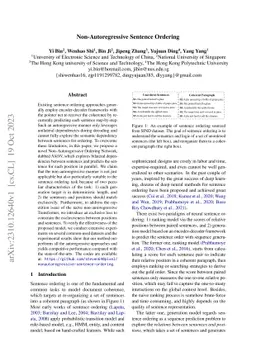 Non-Autoregressive Sentence Ordering