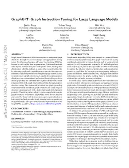 GraphGPT: Graph Instruction Tuning for Large Language Models