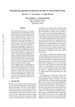 Semantic Decomposition of Question and SQL for Text-to-SQL Parsing