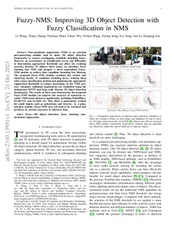 Fuzzy-NMS: Improving 3D Object Detection with Fuzzy Classification in
  NMS