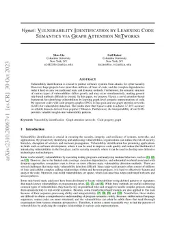 Vignat: Vulnerability identification by learning code semantics via
  graph attention networks