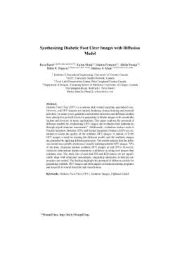 Synthesizing Diabetic Foot Ulcer Images with Diffusion Model