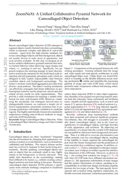 ZoomNeXt: A Unified Collaborative Pyramid Network for Camouflaged Object
  Detection