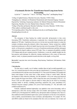 A Systematic Review for Transformer-based Long-term Series Forecasting