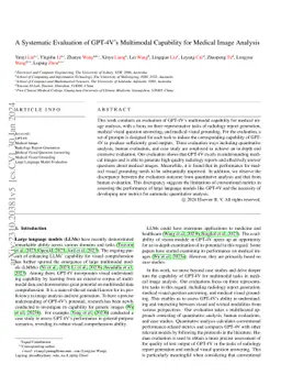 A Systematic Evaluation of GPT-4V's Multimodal Capability for Medical
  Image Analysis