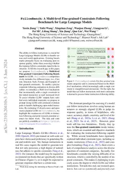 FollowBench: A Multi-level Fine-grained Constraints Following Benchmark
  for Large Language Models