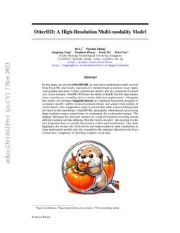 OtterHD: A High-Resolution Multi-modality Model